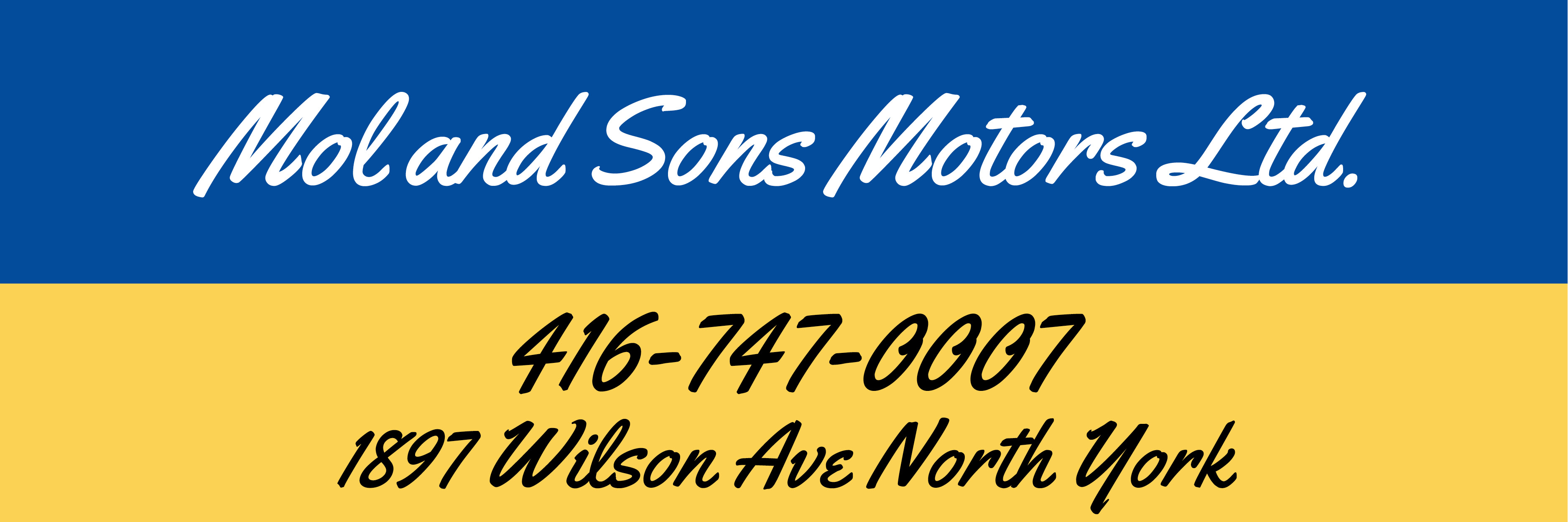 Mol and Sons Motors Ltd.