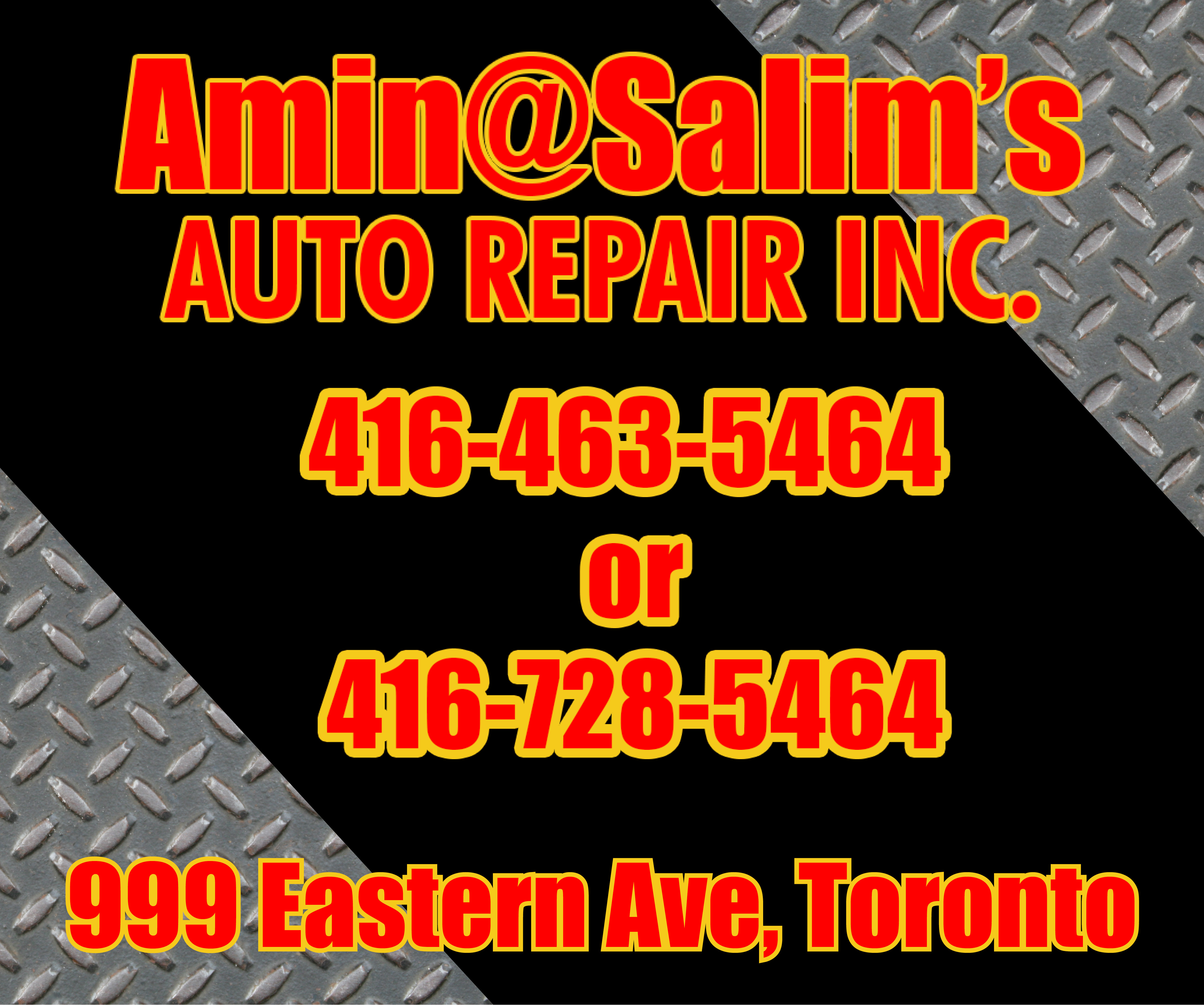 More from Amin @ Salim's Auto Repair Inc.